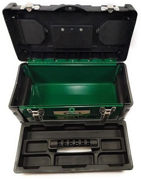 GSK Cut 19Inch Tool Organiser with Removable Tray Metal Latch For Tool ...