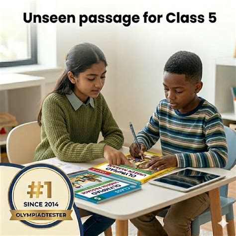 Unseen Passage for Class 5 with Answers (Olympiads) | Olympiadtester ...