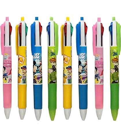 VRMA Multi-Color Retractable Ballpoint Pens featuring Popular Cartoon ...