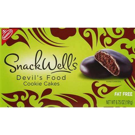 SnackWell's Nabisco SnackWell's Devil's Food Cookie Cakes (6.75 oz ...