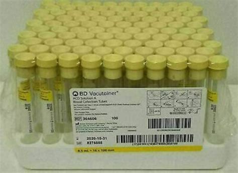 034;Bd Vacutainer Blood Collection Tube Acd Solution India | Ubuy