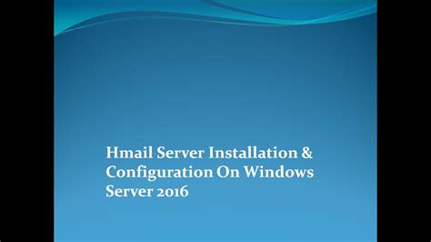 Image result for hMailServer Localhost Config