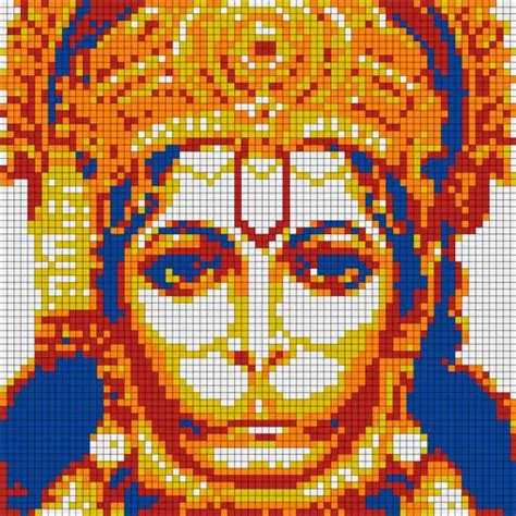 Ram Mandir Inauguration - Shri Hanumanji - PixelsForCharity