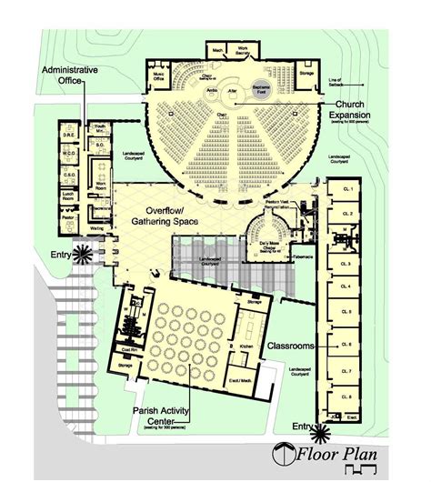 Church Floor Plans Layouts