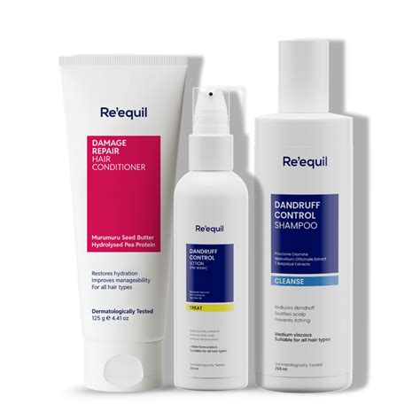 Buy Re'equil's Dandruff Treatment Bundle to Reduce Dandruff