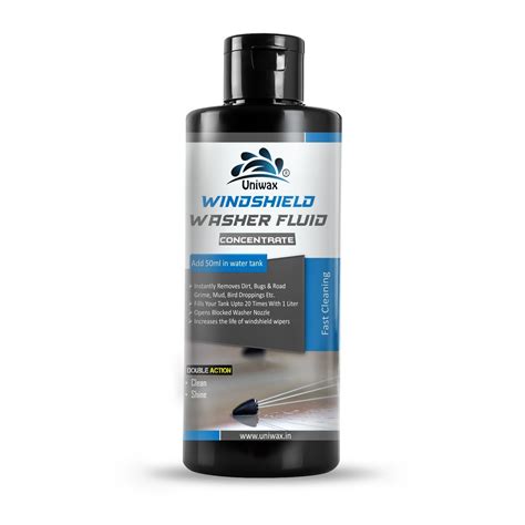 Uniwax All-Season Windshield Washer Fluid Concentrated Cleaner for Cars ...