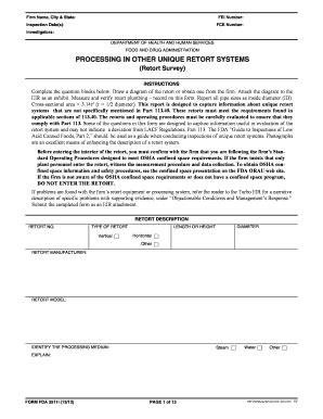 Fillable Online Processing in Other Unique Retort Systems (Retort ...