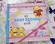 My Baby Record Book for Babies- Filled with Lovable Precious Memories ...