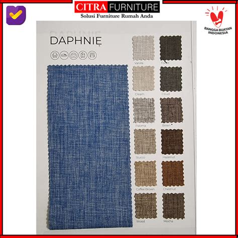 Jual Custom Sofa - Kain Daphnie - Jakarta Pusat - Citra furniture ...