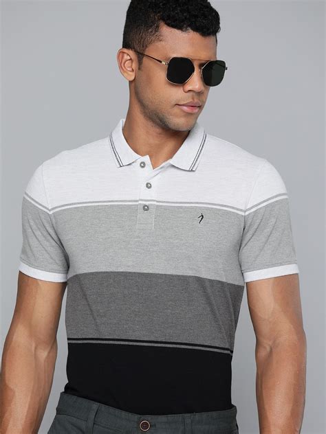 Indian Terrain Colourblocked Polo Collar T-shirt - Price History
