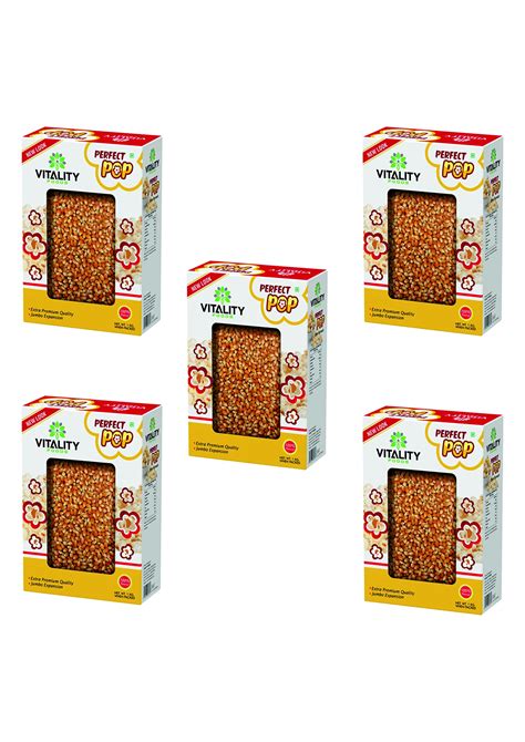 Buy Vitality Foods Perfect Popcorn Kernels, Unpopped Popcorn , Original ...