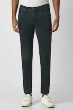 Buy Men Navy Dark Wash Slim Fit Jeans Online - 39710358 | Van Heusen