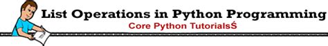 Image result for Python List Operations