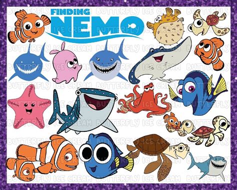 Finding Nemo Svg, Nemo Svg, Dory Svg, Finding Nemo, Finding Dory Svg ...