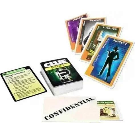 Exiting Cluedo Suspect Childrens Playing Cards Game – DOD Kart