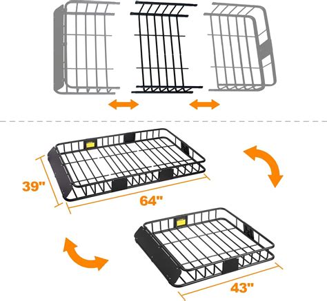 XCAR Universal Roof Rack Cargo Carrier with Extension - India | Ubuy