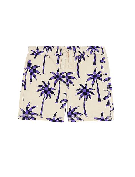 Buy Cotton Rich Palm Tree Print Shorts at Marks & Spencer