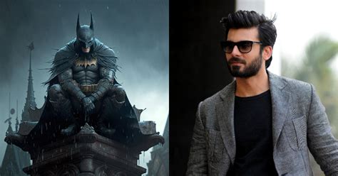 Fawad Khan As Batman Breaks Internet In AI-Generated Pic; Mahira Khan ...
