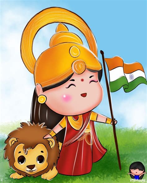 Cute bharat mata | Cute easy drawings, Cute drawings, Mini canvas art