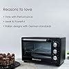Wonderchef Oven Toaster Griller (OTG) - 19 litres, Black - with Auto ...