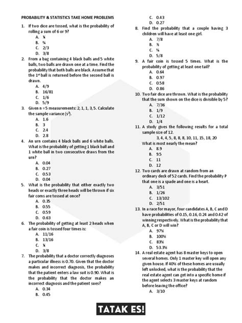 Probability Mathematical Problems 的图像结果