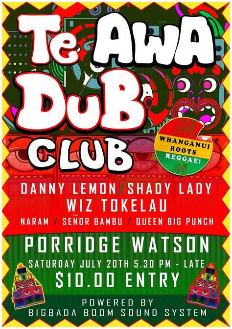 Te Awa Dub Club Session 002, Porridge Watson, Wanganui, 20 July 2024 ...