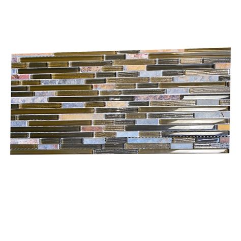 Abolos Classic Design Wild Life/Multi Finish 12-in x 12-in Multi-finish ...