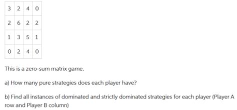 Image result for Triangular Matrix Zero-Sum Game