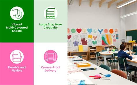 Aadtya Kite Paper, 50 Sheets, 5 Multi-Coloured (27 Inch x 18 Inch), For ...