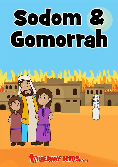 Sodom and gomorrah – free bible lesson for kids – Artofit