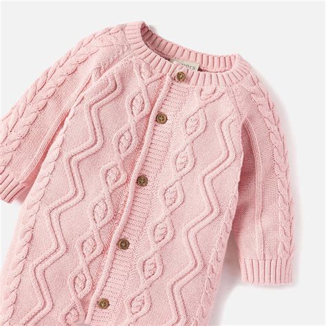 Buy Juniors Cable Knit Sleepsuit with Long Sleeves from Juniors at just ...