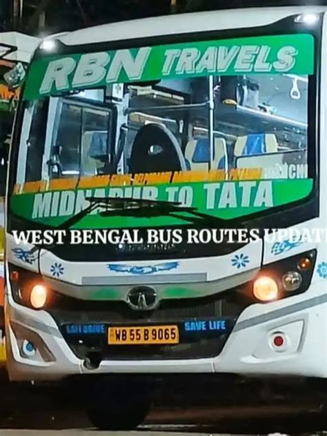 RBN TRAVELS - Medinipur to Tatanagar Bus Service Routes and Timetable ...