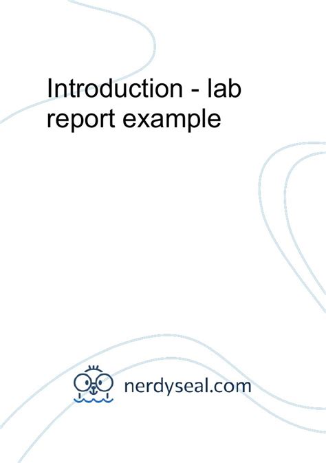 Image result for How to Write An Introduction for a Lab Report