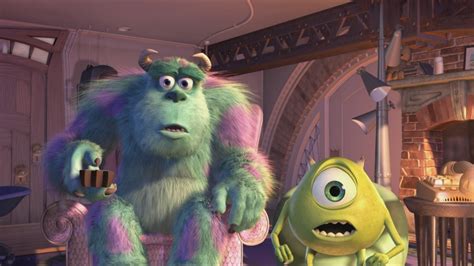 Monsters, Inc. HD Wallpaper featuring Sulley and Mike