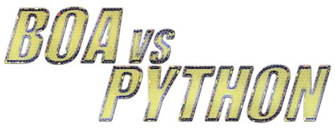 Watch Boa vs Python 的图像结果