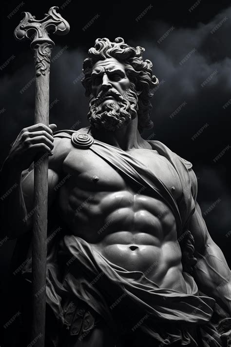 Premium Photo | Greek God Statue