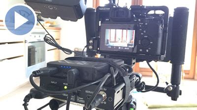 Ex-pro on-the-move 7600 mAh battery pack for Sony a7S - filmplusgear