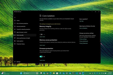 Image result for Turn Off Core Isolation Memory Integrity