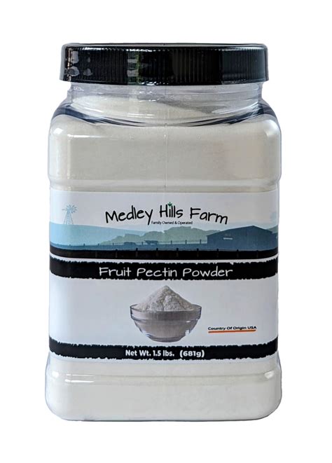 Fruit Pectin Powder By Medley Hills Farm 1 5 Lbs | Desertcart Cook Islands