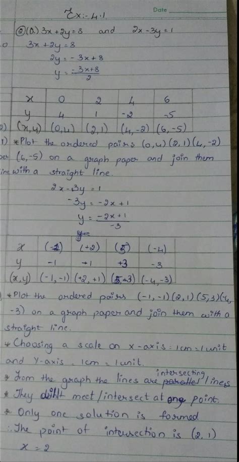 3x+2y=82x-3y=1is consistent or inconsistent - Brainly.in