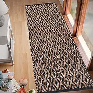Buy HOMADORN 100% Natural Jute & Cotton Fibre Reversible Braided Carpet ...