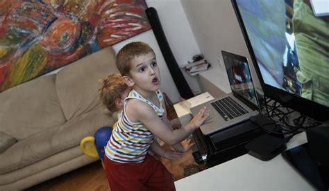 Image result for Child Open Old Computer