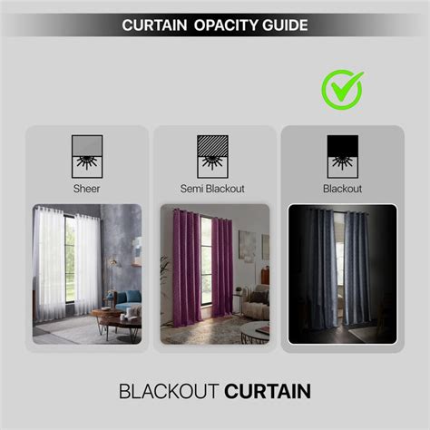 Buy DECO WINDOW Antarctica Blue Set of 2 Blackout Window Curtains from ...