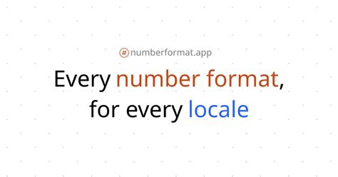 Number Format 的图像结果
