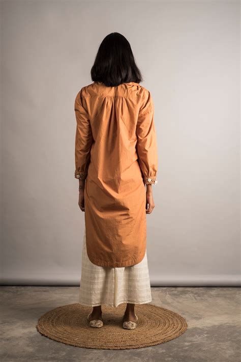 Rust Hi Low Tunic Set – Auruhfy