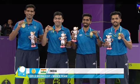 Commonwealth Games 2022: Indian men's table tennis team defends title ...
