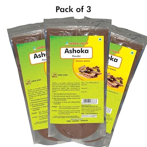 Buy Herbal Hills Ashoka Powder - 100G Each (Pack Of 2) Online at Low ...