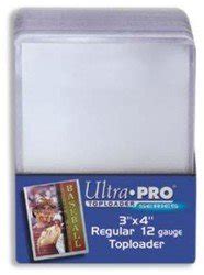 3x4 Top Loaders 100 ct by Ultra Pro - Plus 100 Free Card Sleeve Promo ...