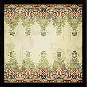 ArtzFolio Ornamental Stripe | Premium Canvas Painting for Bedroom ...