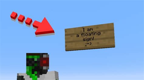Image result for Floating Sign Minecraft Xbox1 Tutorial
